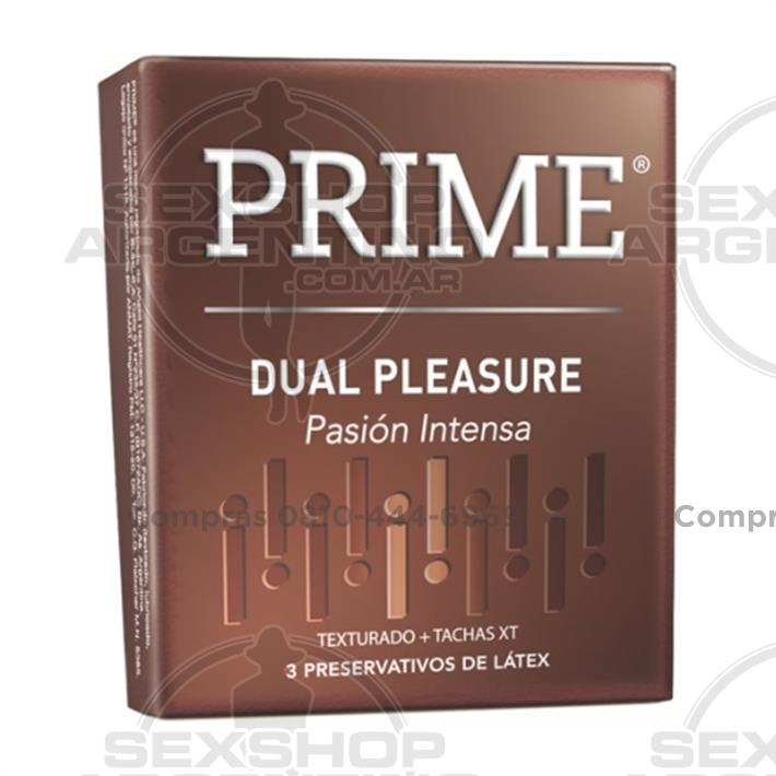 Accesorios, Preservativos - Preservativo Prime Dual Pleasure